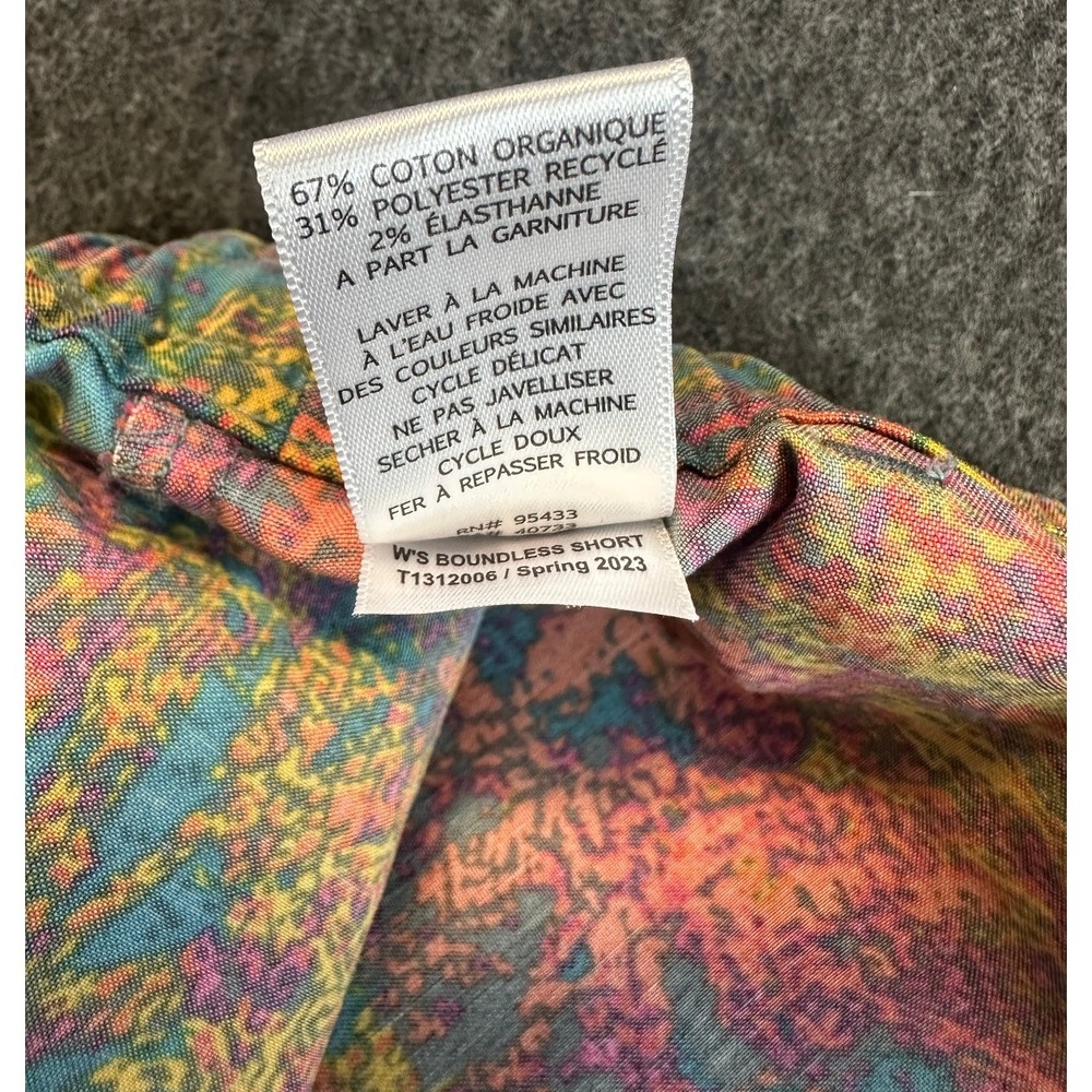 Toad and Co Boundless Shorts Pull On Dreamsicle Pix Print Outdoor Women's XL - Picture 7 of 15